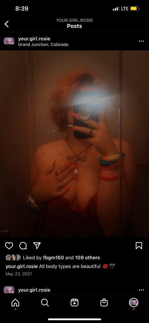 badbaberose97 onlyfans leaked picture 2