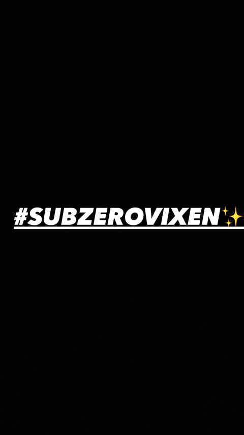 subzerovixen onlyfans leaked picture 2