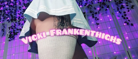 vickifrankenthighs onlyfans leaked picture 2